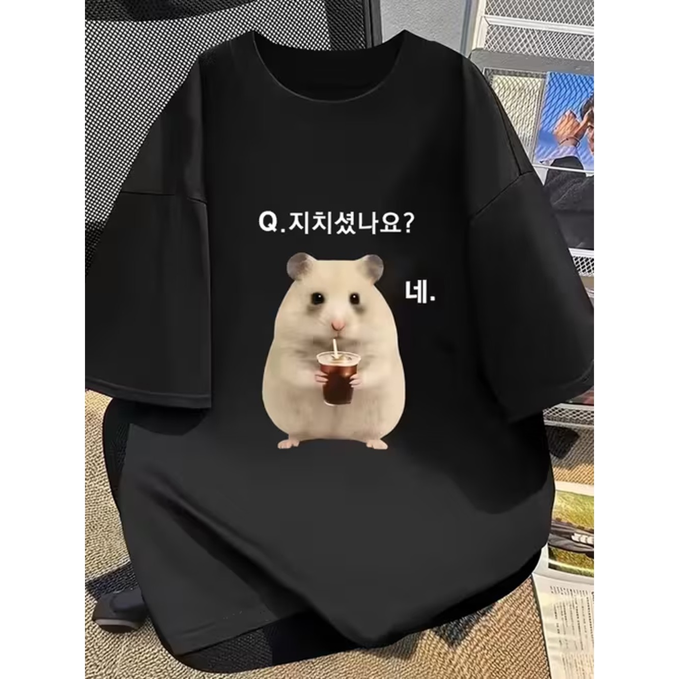 T Shirt Short Sleeve Korean Ha - Korean Lifestyle recension och pris