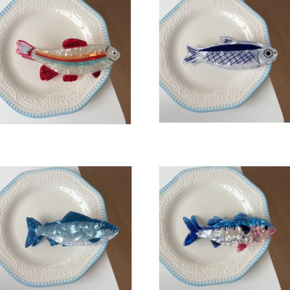 Hairpin Ocean Animal Hair Claw - Lifestyle Of Korean recension och pris